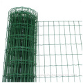 4" X 2" Pvc Coated Welded Wire Mesh / Green Pvc Coated Holland Wire Mesh Fence